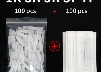 Complete Tattoo and Microblading Needle Kit for Precise Permanent Makeup Results