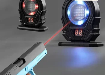Enhance Shooting Accuracy with Interactive Laser Target Training Toy Review