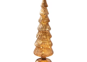 Unique Glass Christmas Tree Ornament for Indoor Decor and Festive Ambiance