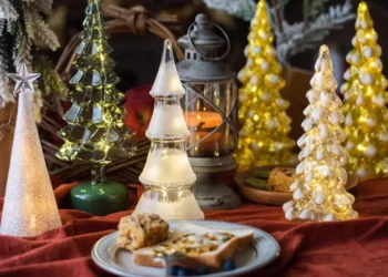 Create a Cozy Holiday Ambiance with This Charming LED Mini Christmas Tree Decor