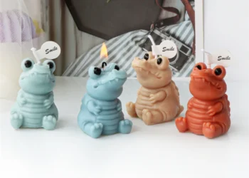 Create Unique Handmade Crafts with Durable Crocodile Silicone Molds for DIY Projects
