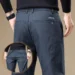 Top Men’s Casual and Business Pants with Comfortable Stretch Waist for Fall