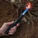 Durable Portable Jet Flame Lighter Perfect for Outdoor Camping and BBQs