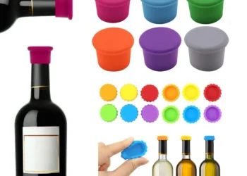 Keep Your Wine Fresh Longer with These Durable Silicone Bottle Stoppers