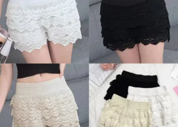 Stylish High-Waist Crochet Shorts for Women Perfect for Summer Outfits